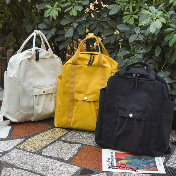 backpack fashion women casual canvas portable teenagers female school bag travel mochilas book
backpack fashion women casual canvas portable teenagers female school bag travel mochilas book
