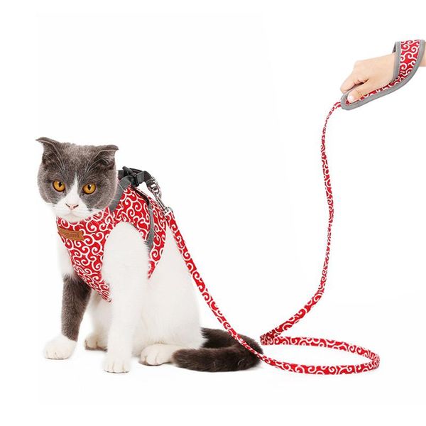 cat harness leash set outing travel pet neck chest strap small dog collar puppy walking vest personalized polyester safety belt collars & le
cat harness leash set outing travel pet neck chest strap small dog collar puppy walking vest personalized polyester safety belt collars & le