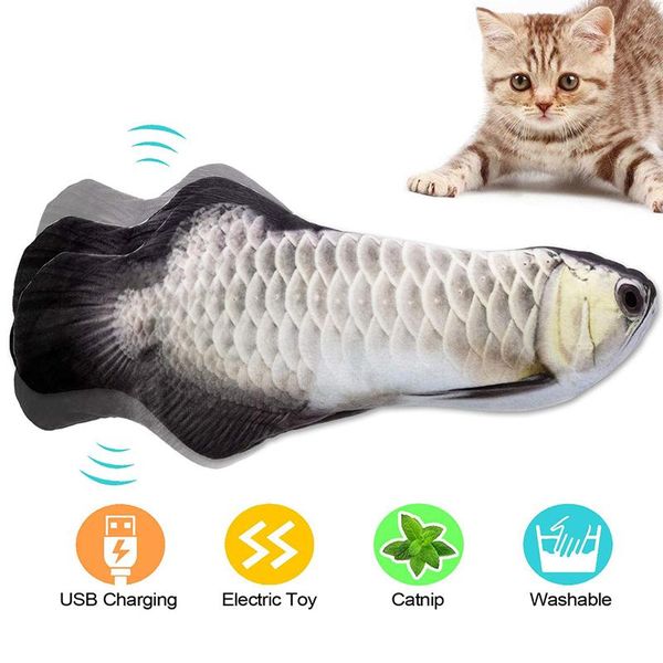 cat toys electric toy fish usb charged interactive realistic chew bite catnip supplies kitten flop wagging
cat toys electric toy fish usb charged interactive realistic chew bite catnip supplies kitten flop wagging