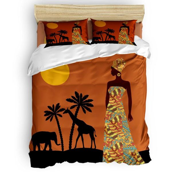 bedding sets african woman plant giraffe elephant ethnic duvet cover set comfortable bedroom supplies comforter 2/3/4pcs
bedding sets african woman plant giraffe elephant ethnic duvet cover set comfortable bedroom supplies comforter 2/3/4pcs