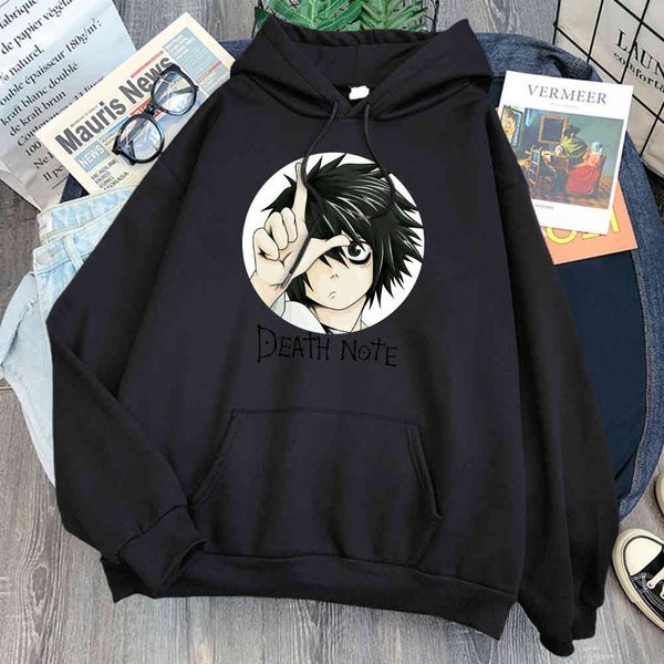 harajuku animation men's sweatshirt, death note printed sweatshirt, hoodie, long sve, loose, polar lining, men's wear, Black
harajuku animation men's sweatshirt, death note printed sweatshirt, hoodie, long sve, loose, polar lining, men's wear, Black