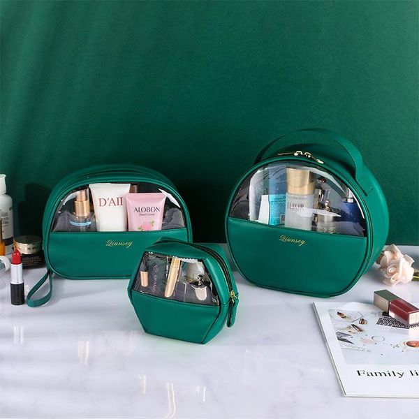 cosmetic bags & cases korean version of the bag for women portable large-capacity travel toilet transparent make up storage
cosmetic bags & cases korean version of the bag for women portable large-capacity travel toilet transparent make up storage