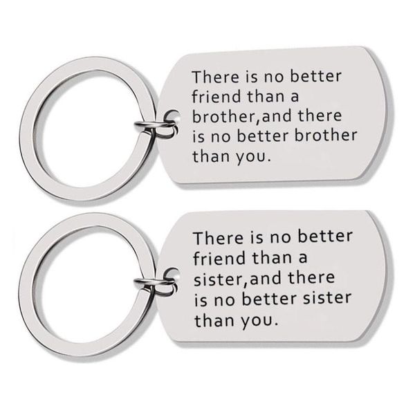 keychains brother keychain birthday gifts big gift for men little stainless steel key ring, Silver
keychains brother keychain birthday gifts big gift for men little stainless steel key ring, Silver