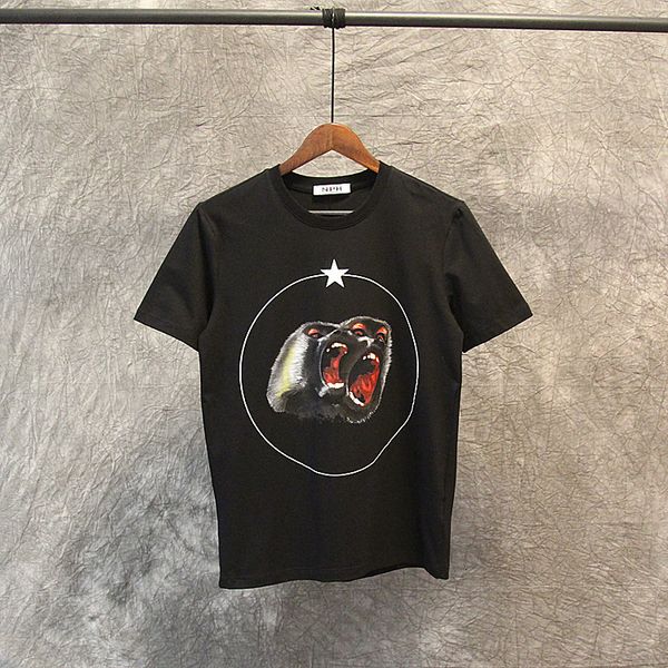 men's t-shirts summer men stylist clothing short sleeve roar orangutan monkey circle star ee cotton ops ln00, White;black
men's t-shirts summer men stylist clothing short sleeve roar orangutan monkey circle star ee cotton ops ln00, White;black