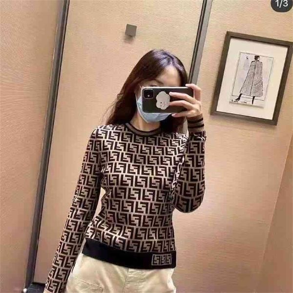70% outlet online short double letter round neck long sleeve pullover sweater bottomed women's retro spring and autumn new fashion, Black;brown
70% outlet online short double letter round neck long sleeve pullover sweater bottomed women's retro spring and autumn new fashion, Black;brown
