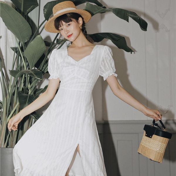casual dresses puff sleeve striped white summer women a line tunic square neck short ladies with slit 8hg4, Black;gray
casual dresses puff sleeve striped white summer women a line tunic square neck short ladies with slit 8hg4, Black;gray