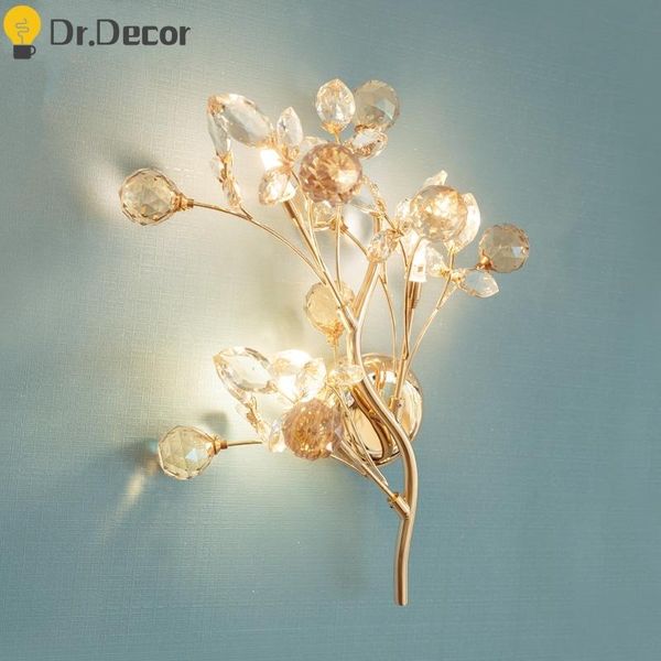 wall lamp nordic crystal luxury post-modern branch design creative light bedroom living room decorative decor lighting
wall lamp nordic crystal luxury post-modern branch design creative light bedroom living room decorative decor lighting