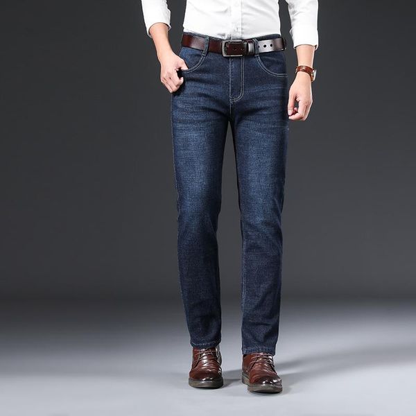 men's jeans 2021 autumn casual business fashion straight leg regular stretch denim trousers pants plus size (29-40), Blue
men's jeans 2021 autumn casual business fashion straight leg regular stretch denim trousers pants plus size (29-40), Blue