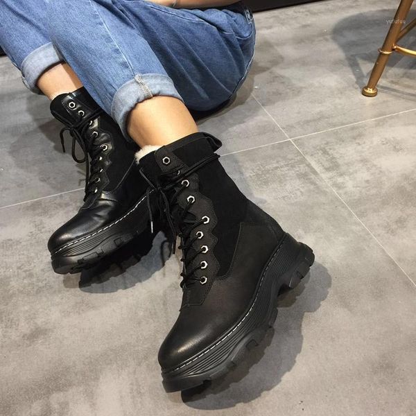 boots thick heels women booties winter leather shoes snow genuine wool fur platform lady warm black1 94q5, Black
boots thick heels women booties winter leather shoes snow genuine wool fur platform lady warm black1 94q5, Black