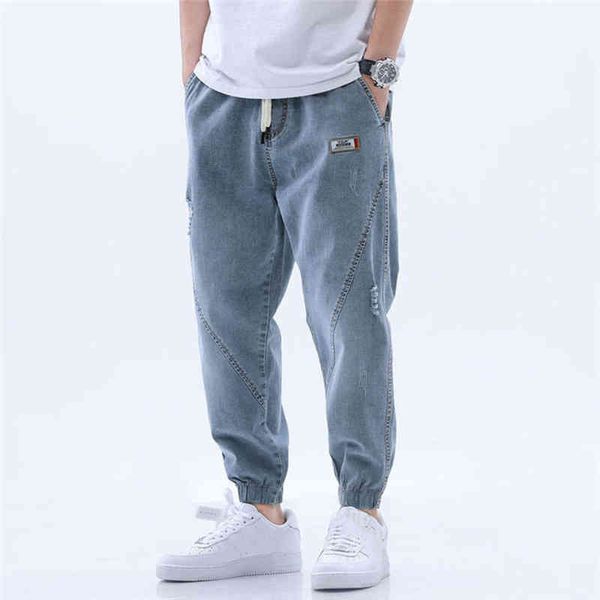 new arrival fashion jeans men casual harem pants spring autumn elastic waist comfort loose trousers male washed denim 2021, Blue
new arrival fashion jeans men casual harem pants spring autumn elastic waist comfort loose trousers male washed denim 2021, Blue