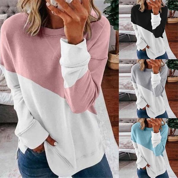 women's hoodies & sweatshirts ladies patchwork jumper long sleeve women pullover casual loose, Black
women's hoodies & sweatshirts ladies patchwork jumper long sleeve women pullover casual loose, Black