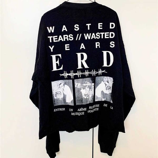 women's t-shirt washed erd vintage t shirt men women 1:1 cotton thorns letters portrait printing e.r.d long sleeve t-shirt loose 11nw, White
women's t-shirt washed erd vintage t shirt men women 1:1 cotton thorns letters portrait printing e.r.d long sleeve t-shirt loose 11nw, White
