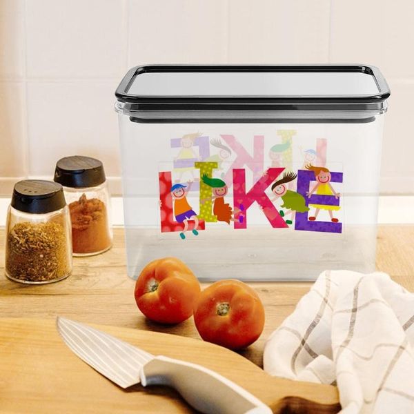 rectangle kitchen storage container transparent tank sealed for vegetable fruit fresh box organizer bottles & jars
rectangle kitchen storage container transparent tank sealed for vegetable fruit fresh box organizer bottles & jars