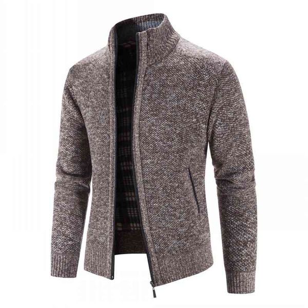 men's sweaters autumn winter men solid color stand collar cardigan male zippered warm casual fleece knitted jacket icbb, White;black
men's sweaters autumn winter men solid color stand collar cardigan male zippered warm casual fleece knitted jacket icbb, White;black