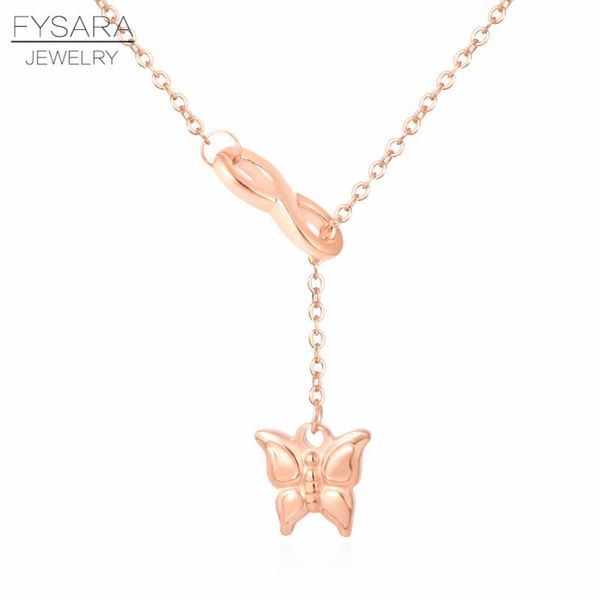 pendant necklaces fysara wedding infinity butterfly pendants necklace for women luxury love charm rose gold color stainless steel choker, Silver
pendant necklaces fysara wedding infinity butterfly pendants necklace for women luxury love charm rose gold color stainless steel choker, Silver