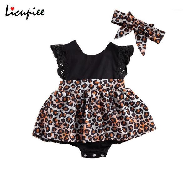 rompers 0-24 months 2pcs baby summer outfits, splicing leopard print o-neck backless romper skirt + hairband for toddlers girls, Blue
rompers 0-24 months 2pcs baby summer outfits, splicing leopard print o-neck backless romper skirt + hairband for toddlers girls, Blue
