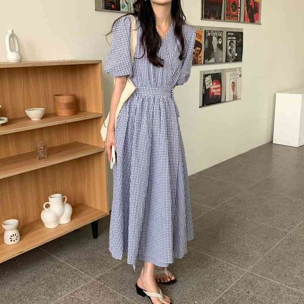 casual dresses korean french vintage puff sleeve v-neck ladies new chic fashion gentle plaid summer lace wigp, Black;gray
casual dresses korean french vintage puff sleeve v-neck ladies new chic fashion gentle plaid summer lace wigp, Black;gray
