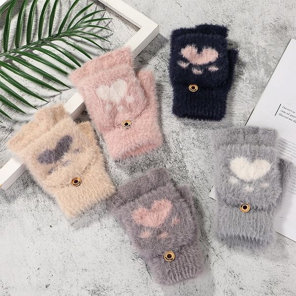 swjb 2020autumn and winter cartoon lovely plush korean ins touch screen knitting mittens warm and gloveswarm gloves, Blue;gray
swjb 2020autumn and winter cartoon lovely plush korean ins touch screen knitting mittens warm and gloveswarm gloves, Blue;gray