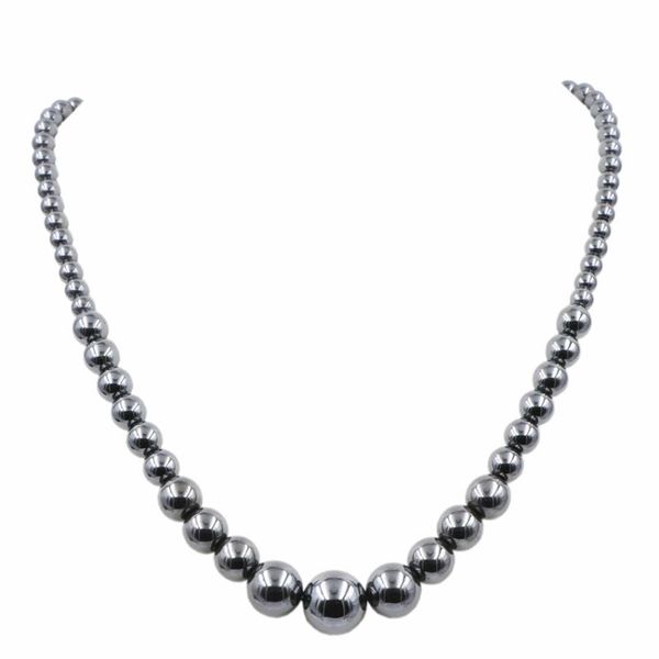 chokers handmade 6-14mm beads necklace hematite stone black natural hematites round pendant necklaces fashion chain jewelry 18inch a737, Golden;silver
chokers handmade 6-14mm beads necklace hematite stone black natural hematites round pendant necklaces fashion chain jewelry 18inch a737, Golden;silver