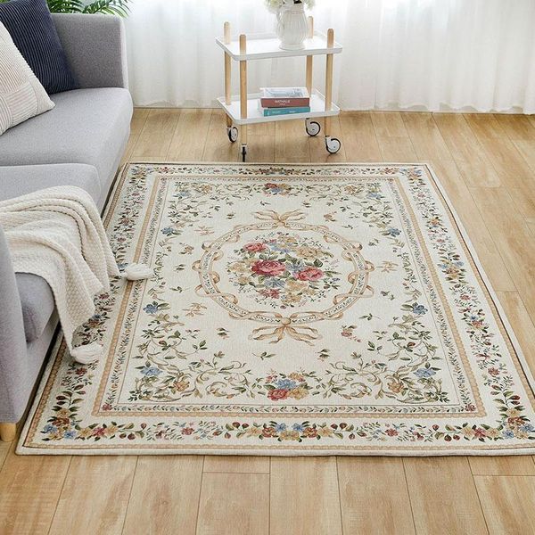 carpets vintage rug floral carpet nordic beige europe pastoral for home living room bedroom area washable jacquard woven mat
carpets vintage rug floral carpet nordic beige europe pastoral for home living room bedroom area washable jacquard woven mat
