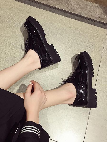 dress shoes leather 2021 autumn soft sole fashion comfortable casual lace-up thickness, Black
dress shoes leather 2021 autumn soft sole fashion comfortable casual lace-up thickness, Black