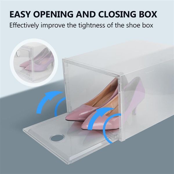 clothing & wardrobe storage 1pc plastic home anti-oxidation shoes box creative dustproof container dust-proof and oxidation-proof sneaker
clothing & wardrobe storage 1pc plastic home anti-oxidation shoes box creative dustproof container dust-proof and oxidation-proof sneaker