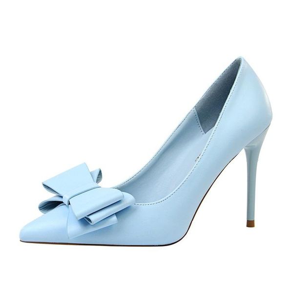 dress shoes meriahzheng 10cm spring sweet high-heeled stiletto heels with thin and shallow mouth pointed candy-colored bow women's ds, Black
dress shoes meriahzheng 10cm spring sweet high-heeled stiletto heels with thin and shallow mouth pointed candy-colored bow women's ds, Black