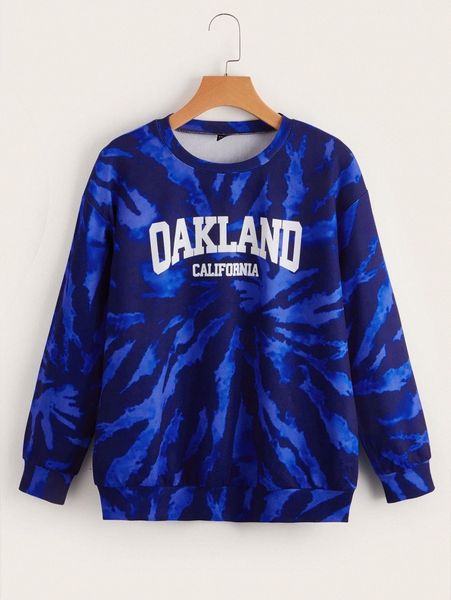 letter graphic tie dye drop shoulder sweatshirt 94ua#, White;black
letter graphic tie dye drop shoulder sweatshirt 94ua#, White;black