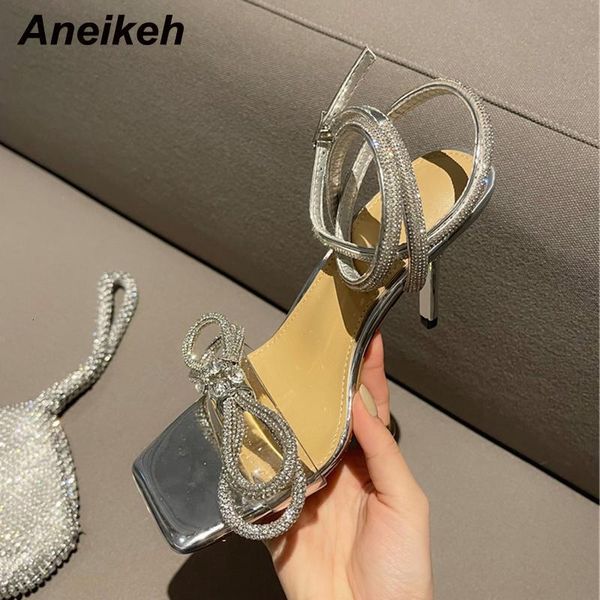 sandals aneikeh summer fashion polka-dot butterfly-knot high heel women wedding bling pu gladiator buckle strap novelty 99pi, Black
sandals aneikeh summer fashion polka-dot butterfly-knot high heel women wedding bling pu gladiator buckle strap novelty 99pi, Black