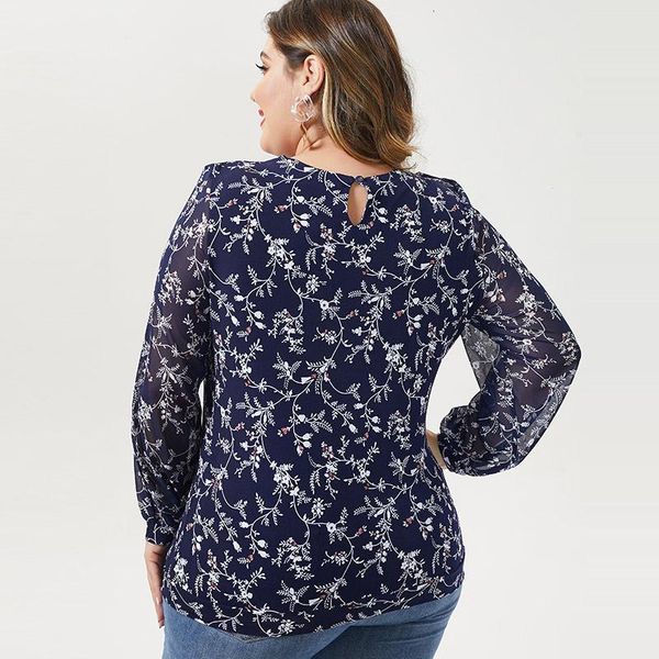 women's t-shirt autumn mom long sleeve printed flower fashion ladies vintage elegant plus size womens chiffon n6k5, White
women's t-shirt autumn mom long sleeve printed flower fashion ladies vintage elegant plus size womens chiffon n6k5, White