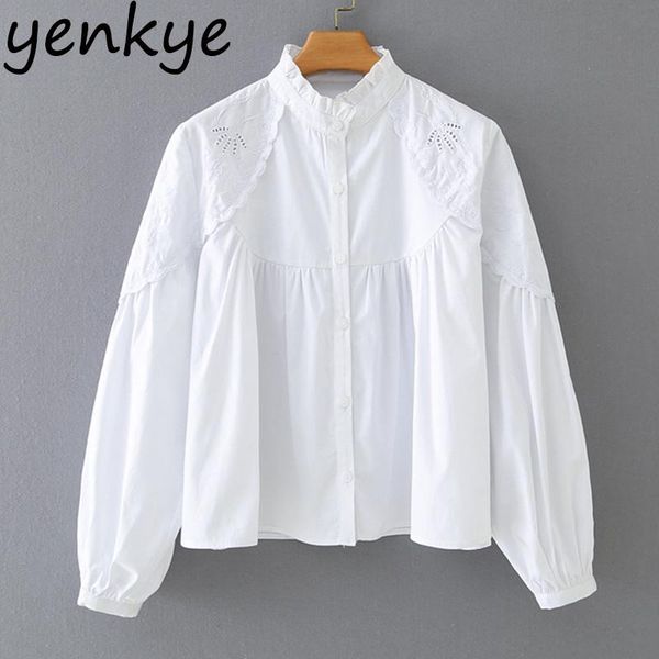 floral embroidery white blouse shirt women stand collar long sleeve autumn ladies shirts blouses streetwear plus size blusas women's &
floral embroidery white blouse shirt women stand collar long sleeve autumn ladies shirts blouses streetwear plus size blusas women's &