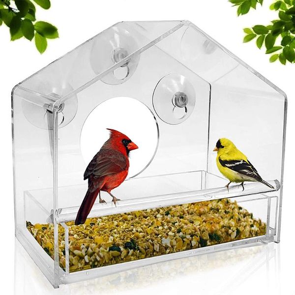 other bird supplies window feeder transparent with suction cups acrylic cage yard garden decor
other bird supplies window feeder transparent with suction cups acrylic cage yard garden decor