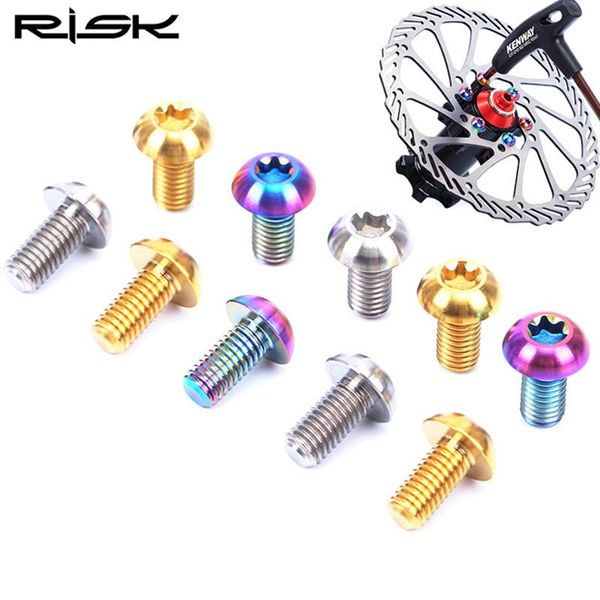 bike brakes risk brake rotor bolts for mountain bicycle road titanium torx screw 12pcs/box m5*10mm t25 ti disc
bike brakes risk brake rotor bolts for mountain bicycle road titanium torx screw 12pcs/box m5*10mm t25 ti disc