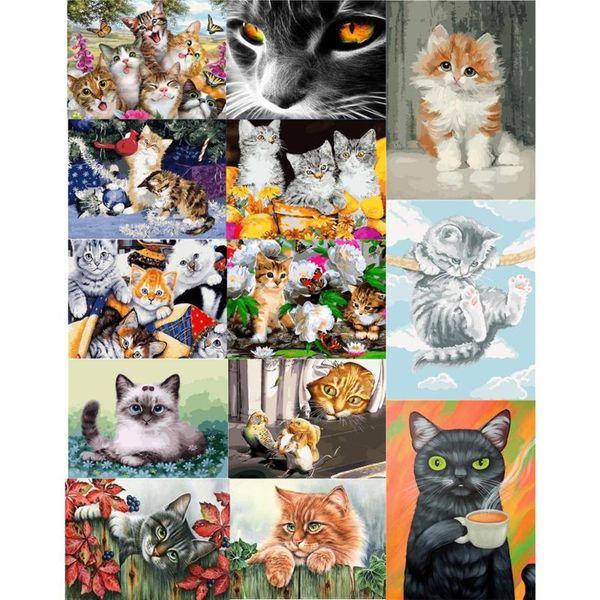 paintings frameless painted cat animal canvas painting diy digital by numbers modern wall art picture for home decoration
paintings frameless painted cat animal canvas painting diy digital by numbers modern wall art picture for home decoration