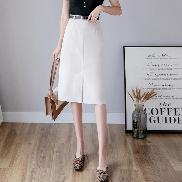 skirts ailegogo spring women high waist solid color medium skirt with belt streetwear casual female slim fit split a-line, Black
skirts ailegogo spring women high waist solid color medium skirt with belt streetwear casual female slim fit split a-line, Black