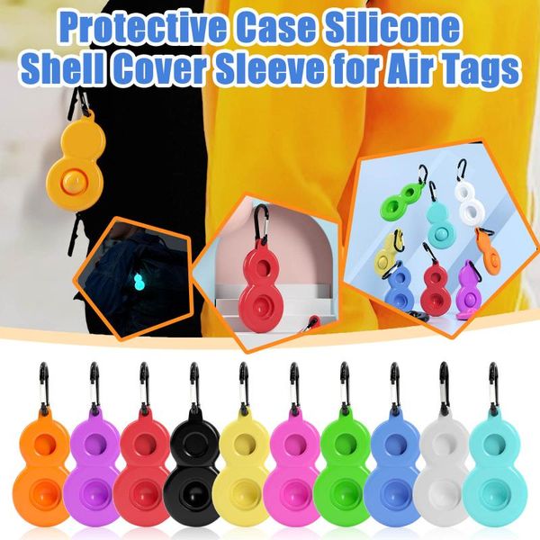party favor protective case for airtags locator tracker, anti-lost silicone shell cover sleeve with keychain design convenient
party favor protective case for airtags locator tracker, anti-lost silicone shell cover sleeve with keychain design convenient