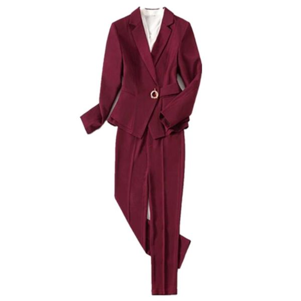 women's two piece pants work pant suits ol 2 set for women business interview suit uniform formal blazer and pencil office lady, White
women's two piece pants work pant suits ol 2 set for women business interview suit uniform formal blazer and pencil office lady, White