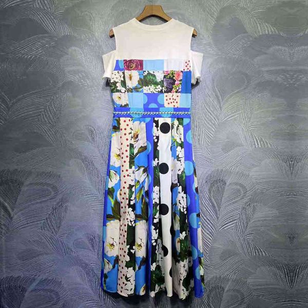 dress seqinyy style spring fashion design feminine track beading dot flowers white printing blue, Black;gray
dress seqinyy style spring fashion design feminine track beading dot flowers white printing blue, Black;gray