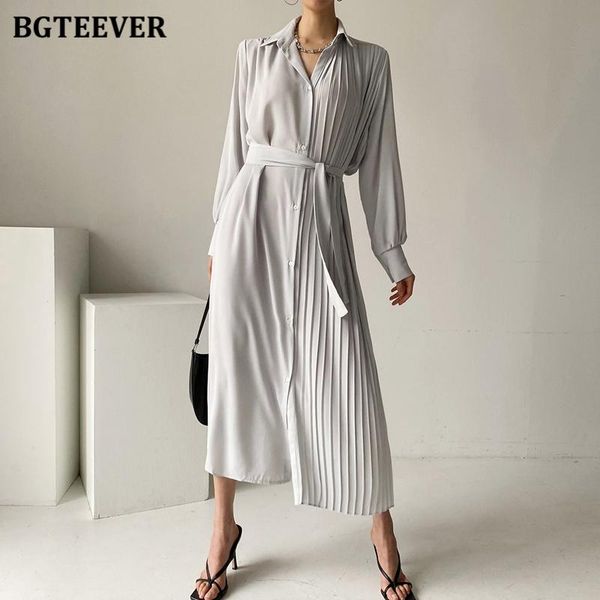 casual dresses bgteever stylish patchwork women a-line single-breasted belted female 2021 autumn full sleeve elegant vestidos, Black;gray
casual dresses bgteever stylish patchwork women a-line single-breasted belted female 2021 autumn full sleeve elegant vestidos, Black;gray