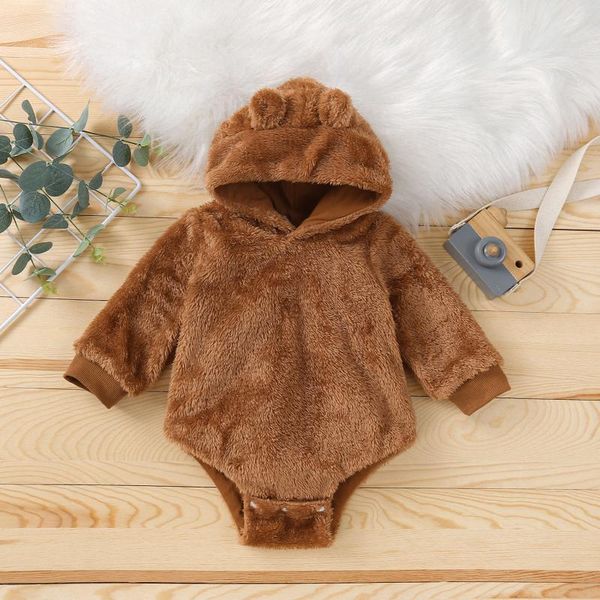 rompers baby boys girls winter fleece romper with cartoon ears born lovely solid playsuit toddler long sleeve plush hooded jumpsuits, Blue
rompers baby boys girls winter fleece romper with cartoon ears born lovely solid playsuit toddler long sleeve plush hooded jumpsuits, Blue