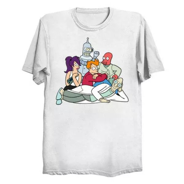 Future Breakfast Club Fry Bender Futurama Mashup Funny Sitcom White T-shirt S6XL, White;black
Future Breakfast Club Fry Bender Futurama Mashup Funny Sitcom White T-shirt S6XL, White;black
