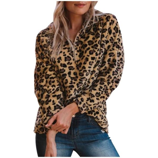 women's hoodies & sweatshirts fashion leopard print long-sleeved stand-up collar zipper coat, Black
women's hoodies & sweatshirts fashion leopard print long-sleeved stand-up collar zipper coat, Black