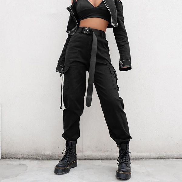 women's pants & capris discvry streetwear cargo women casual joggers black high waist loose female trousers korean style ladies capri, Black;white
women's pants & capris discvry streetwear cargo women casual joggers black high waist loose female trousers korean style ladies capri, Black;white