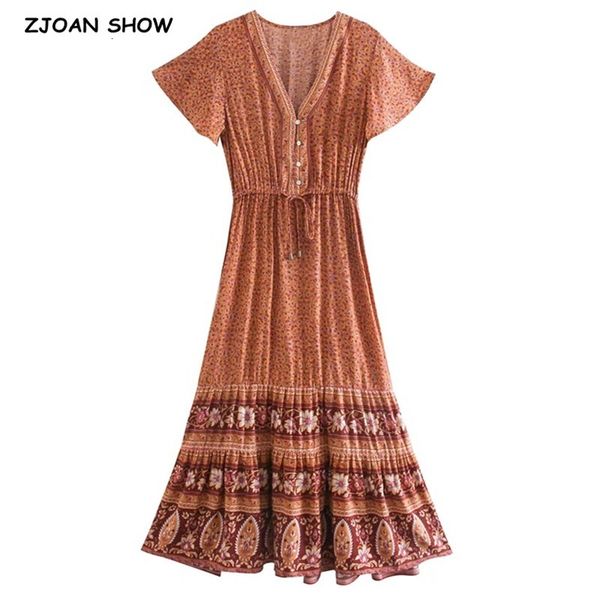 casual dresses boho open button v neck floral print bohemia summer woman short sleeve tassel strappy maxi long holiday orange blue, Black;gray
casual dresses boho open button v neck floral print bohemia summer woman short sleeve tassel strappy maxi long holiday orange blue, Black;gray
