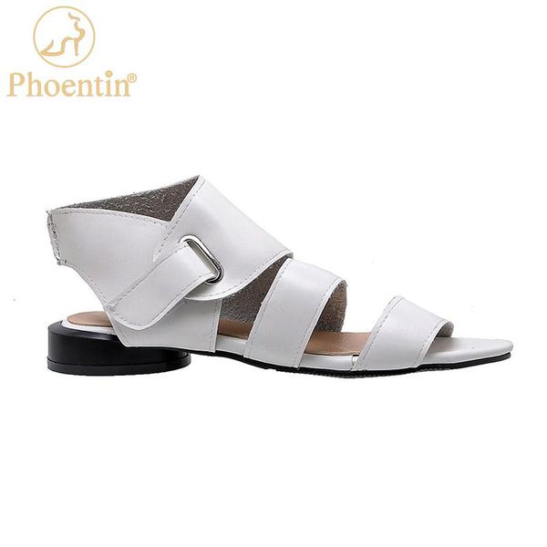 phoentin 2021 white sandal low heeled 2.5cm shoes woman sandals black rome style peep toe leather hook loop closure ft955
phoentin 2021 white sandal low heeled 2.5cm shoes woman sandals black rome style peep toe leather hook loop closure ft955