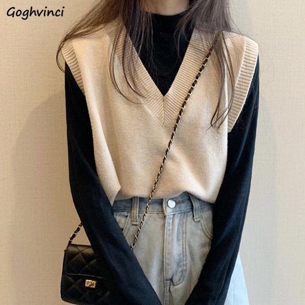 women's vests sweater vest women solid knitted loose v-neck elegant office ladies chic ulzzang korean style leisure female fashion soft, Black;white
women's vests sweater vest women solid knitted loose v-neck elegant office ladies chic ulzzang korean style leisure female fashion soft, Black;white
