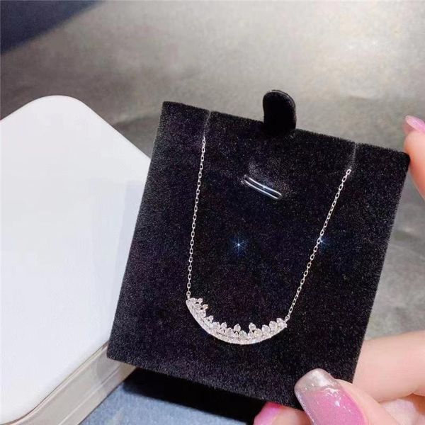 pendant necklaces huitan bling necklace for women full paved cubic zirconia chic girls accessories gift wedding jewelry, Silver
pendant necklaces huitan bling necklace for women full paved cubic zirconia chic girls accessories gift wedding jewelry, Silver