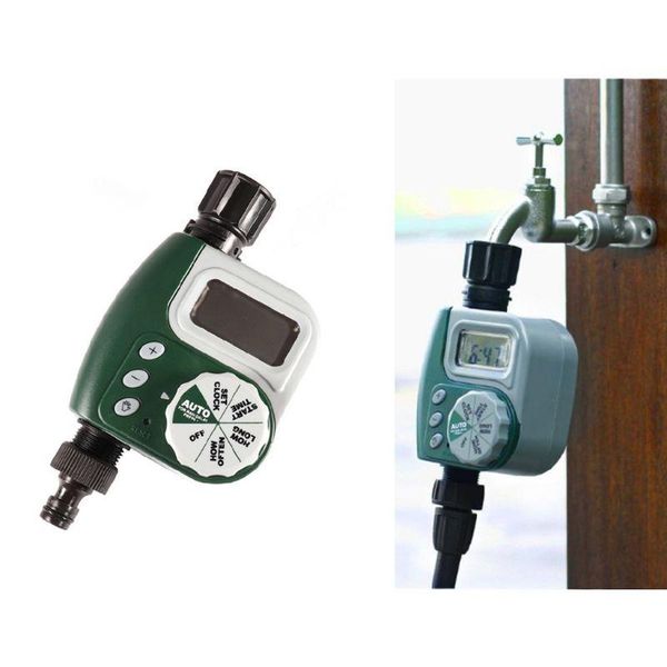 1pc electric garden watering timer programmable single outlet faucet lcd display equipments
1pc electric garden watering timer programmable single outlet faucet lcd display equipments
