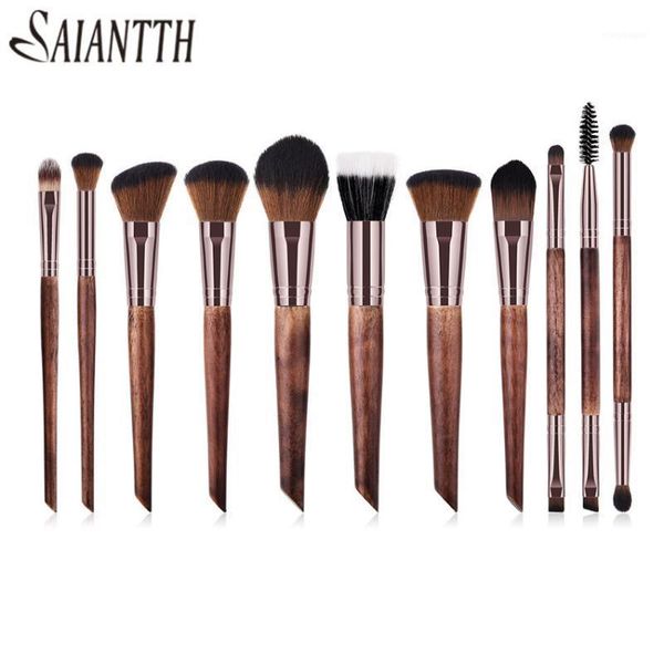 11pcs nature wood coffee tube makeup brushes set kit pincel maquiagem double head eyelashes make up brochas foundation1
11pcs nature wood coffee tube makeup brushes set kit pincel maquiagem double head eyelashes make up brochas foundation1