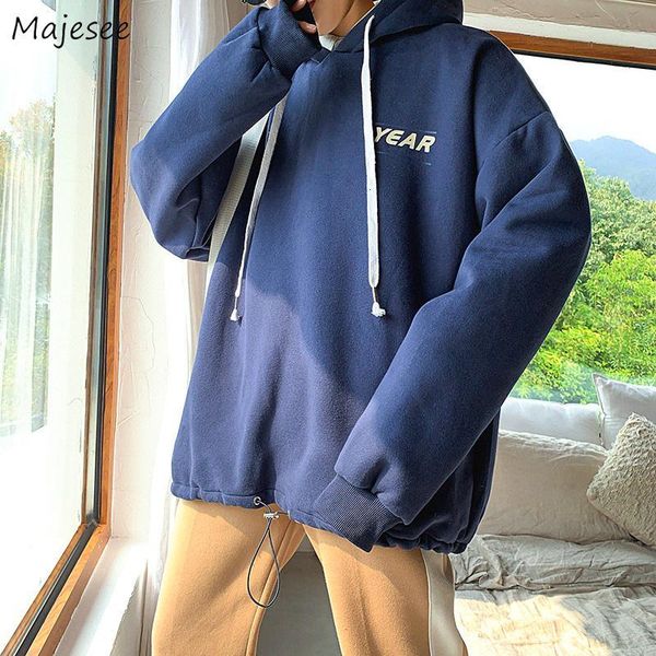 men's hoodies & sweatshirts men with hat plus velvet thicken letter print street cool outwear drawstring males leisure chic loose warm, Black
men's hoodies & sweatshirts men with hat plus velvet thicken letter print street cool outwear drawstring males leisure chic loose warm, Black
